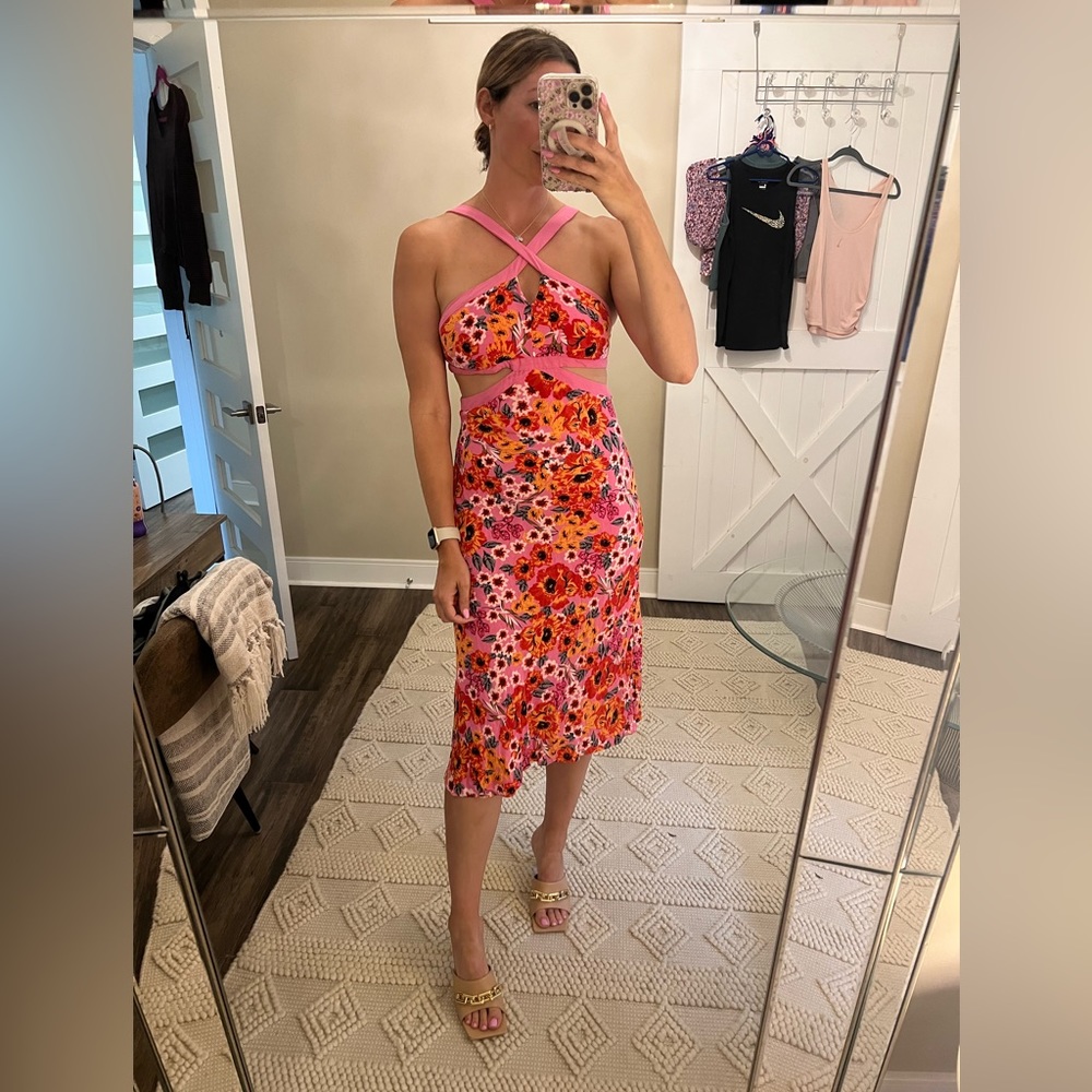 Hello Molly Floral Dress